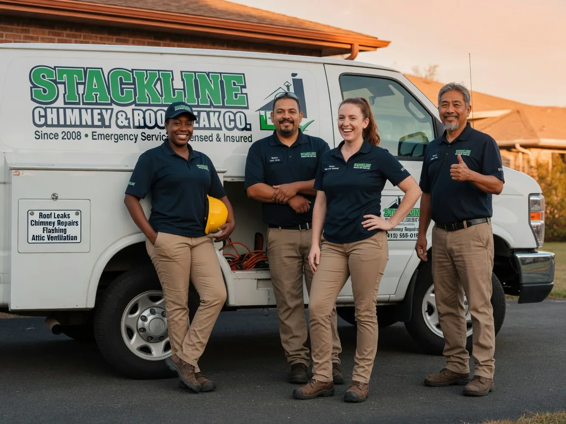 Chimney flashing repair company in Porterdale, GA